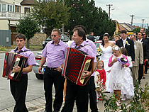 Sprievod na svadbe 15.9.2012 -  Myslava